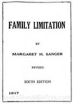 Family Limitation by Margaret-Sanger