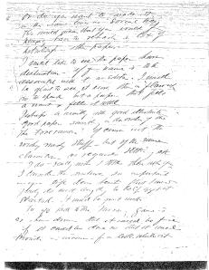 William Sanger's letter 
